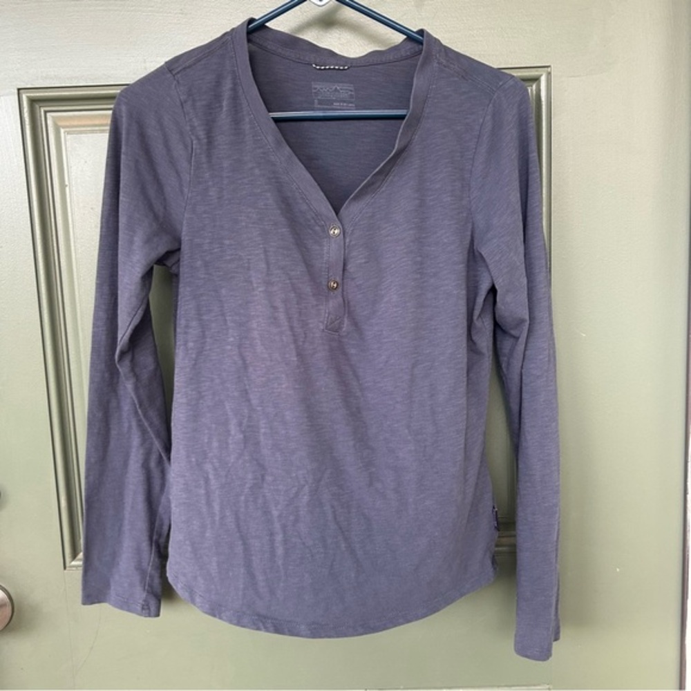 Patagonia - organic cotton long sleeve tee